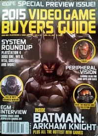 2015 Video Game Buyers Guide (Batman) Box Art