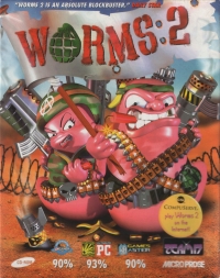 Worms 2 Box Art