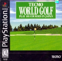 Tecmo World Golf (jewel case) Box Art