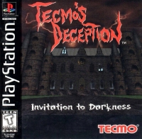 Tecmo's Deception: Invitation to Darkness (color disc) Box Art