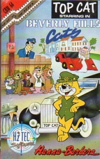 Top Cat Starring in Beverly Hills Cats Box Art