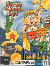 Super Wonder Boy (cassette) Box Art