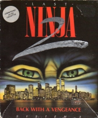 Last Ninja 2 (disk) Box Art