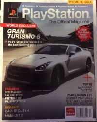 PlayStation: The Official Magazine Premiere Issue Box Art