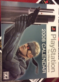 PlayStation the Official Magazine 2008 Calendar Box Art