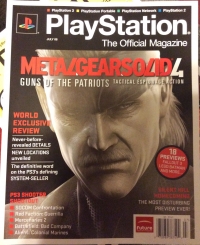 PlayStation: The Official Magazine July 08 Box Art