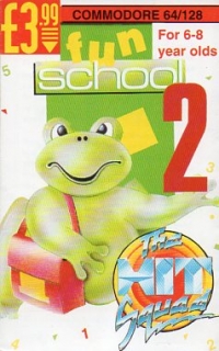 Fun School 2: For 6 to 8 year olds - The Hit Squad Box Art