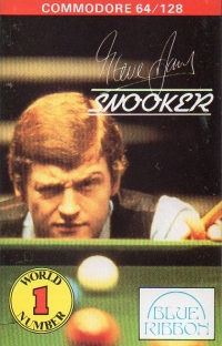 Steve Davis Snooker (Blue Ribbon) Box Art