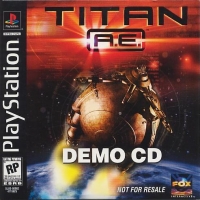 Titan A.E. Demo CD Box Art
