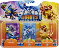 Skylanders Giants - Pop Fizz / Whirlwind / Trigger Happy [EU] Box Art