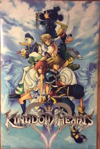 Kingdom Hearts II poster (heroes art) Box Art