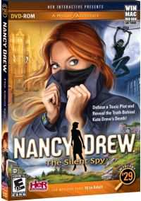 Nancy Drew: The Silent Spy Box Art