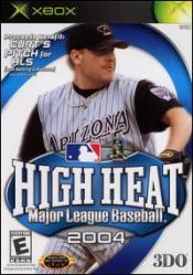 High Heat Major League Baseball 2004 Box Art
