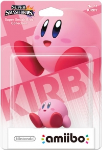 Super Smash Bros. - Kirby (grey Nintendo logo) Box Art