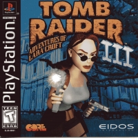 Tomb Raider III: Adventures of Lara Croft (blue disc) Box Art
