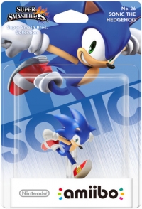 Super Smash Bros. - Sonic the Hedgehog Box Art