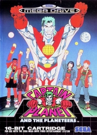 Captain Planet and the Planeteers Box Art