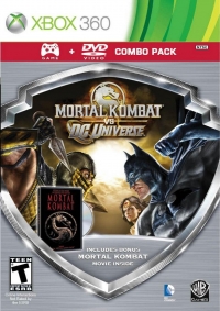 Mortal Kombat vs. DC Universe - Game + DVD Combo Pack Box Art