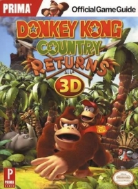 Donkey Kong Country Returns 3D - Prima Official Game Guide Box Art