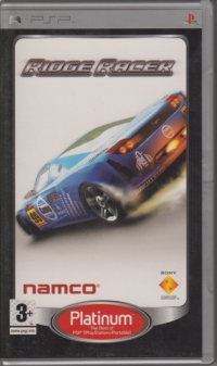 Ridge Racer - Platinum Box Art