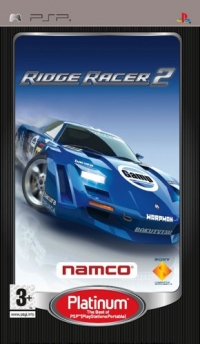 Ridge Racer 2 - Platinum Box Art