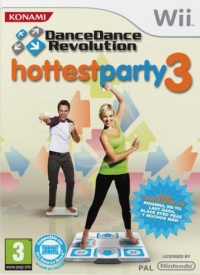 Dance Dance Revolution: Hottest Party 3 Box Art