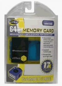 Nyko 64Mb Memory Card Box Art