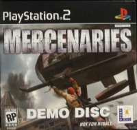 Mercenaries Demo Disc Box Art