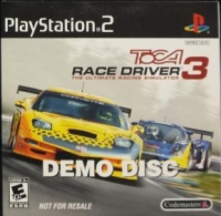 TOCA Race Driver 3 Demo Disc Box Art