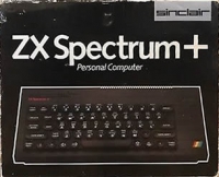 Sinclair ZX Spectrum+ Box Art