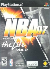 NBA 07: Featuring the Life Vol 2 Demo Disc Box Art