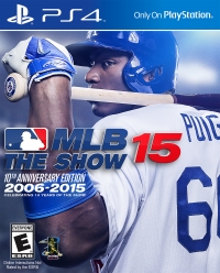 MLB 15: The Show - 10th Anniversary Edition Box Art