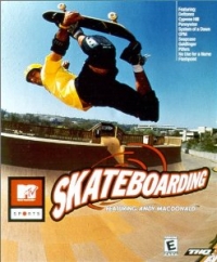 MTV Sports: Skateboarding Featuring Andy Macdonald Box Art