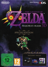 Legend of Zelda, The: Majora's Mask 3D - Special Edition Box Art