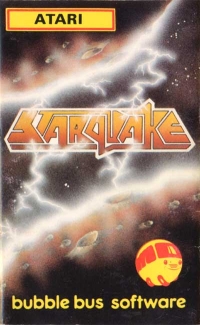 Starquake (cassette) Box Art