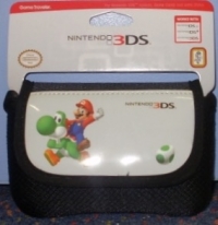 Nintendo 3DS Mario & Yoshi black soft case Box Art