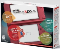 Nintendo 3DS XL (New Red) [NA] Box Art
