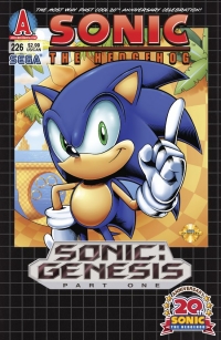 Sonic the Hedgehog #226 Box Art