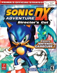 Sonic Adventure DX: Director's Cut - Prima's Official Strategy Guide Box Art