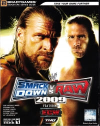 WWE SmackDown Vs. RAW 2009 - BradyGames Signature Series Guide Box Art