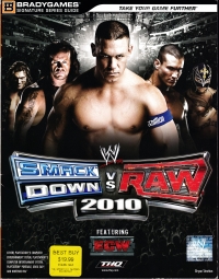 WWE SmackDown Vs. RAW 2010 - BradyGames Signature Series Guide Box Art