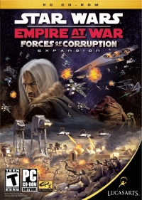 Star Wars: Empire at War: Forces of Corruption Box Art