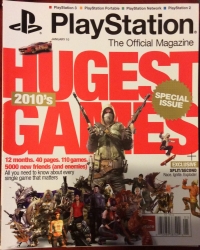 PlayStation: The Official Magazine January 10 Box Art