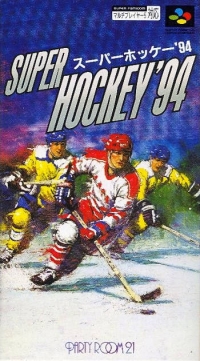 Super Hockey '94 Box Art