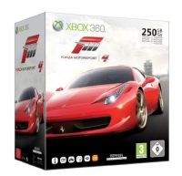 Microsoft Xbox 360 250GB - Forza Motorsport 4 Box Art