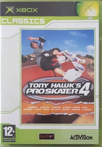 Tony Hawk's Pro Skater 4 - Classics Box Art