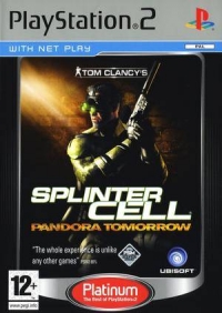 Tom Clancy's Splinter Cell: Pandora Tomorrow - Platinum Box Art