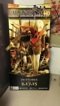Final Fantasy Type 0 Standee store display Box Art