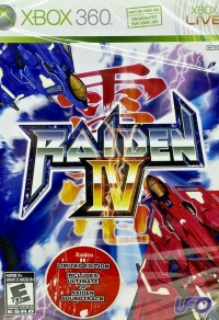 Raiden IV - Limited Edition Box Art