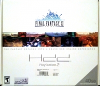 Sony HDD - Final Fantasy XI Box Art